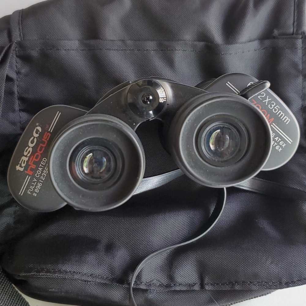 Tasco binoculars.